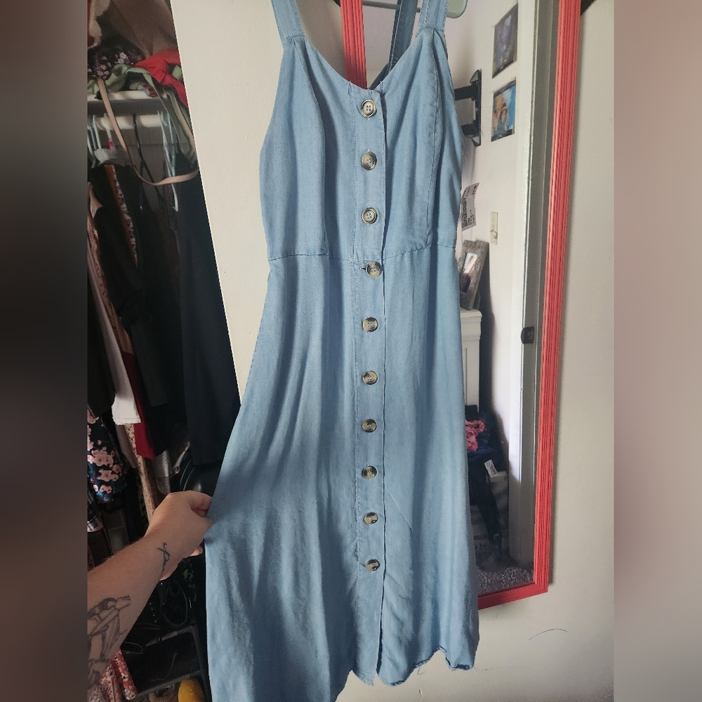 Button down dress